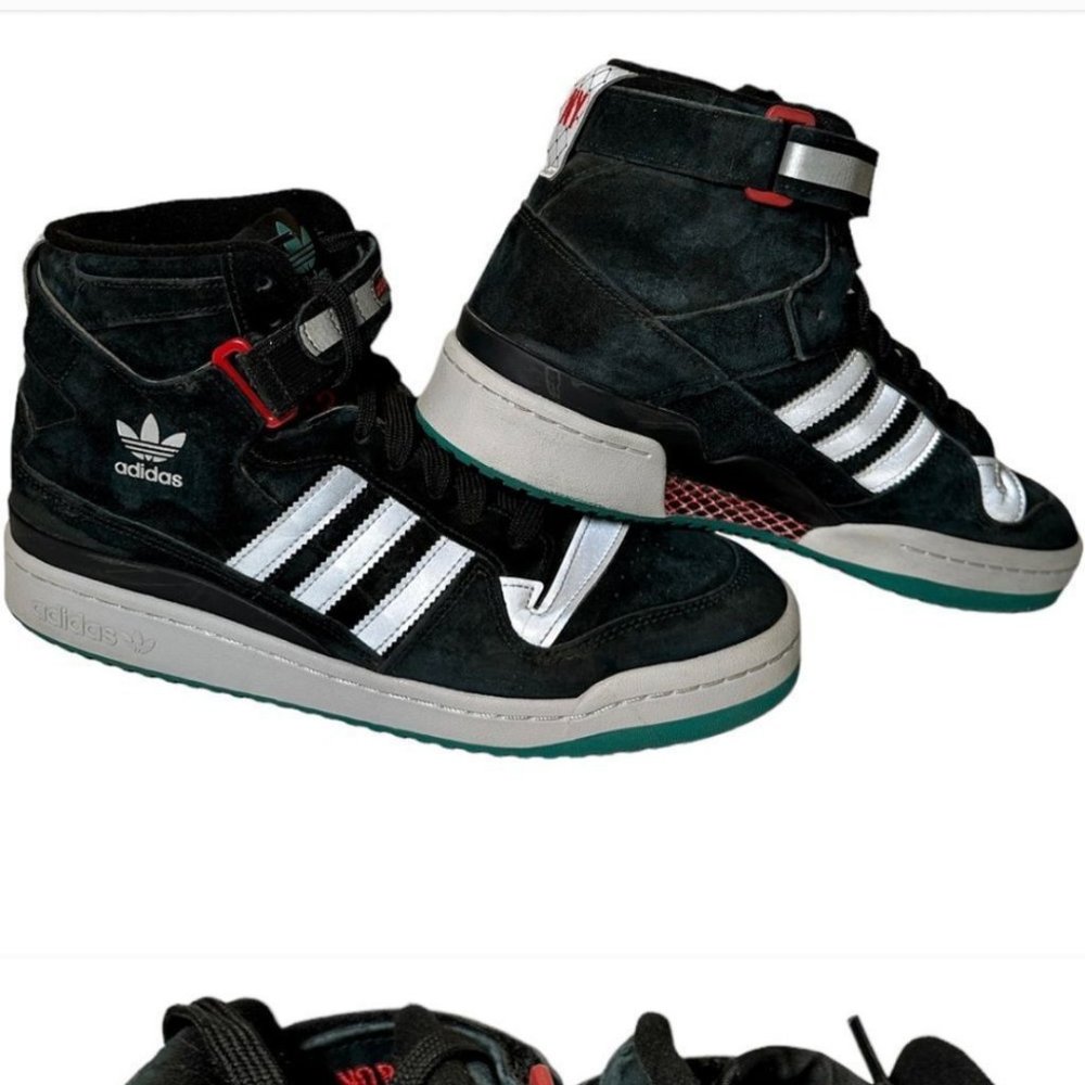 Adidas x Jimmy Jazz exclusive Forum 84 no harm no foul high tops